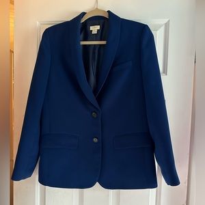 J Crew Royal Blue Blazer -size 6